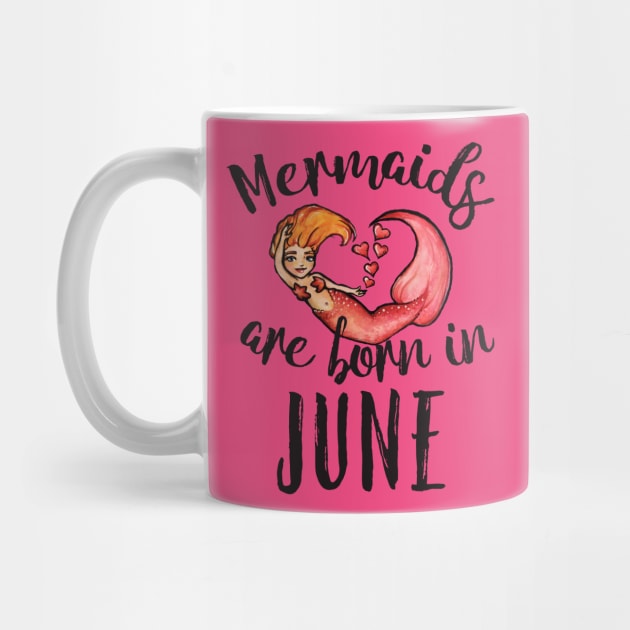 Mermaids are born in JUNE by bubbsnugg